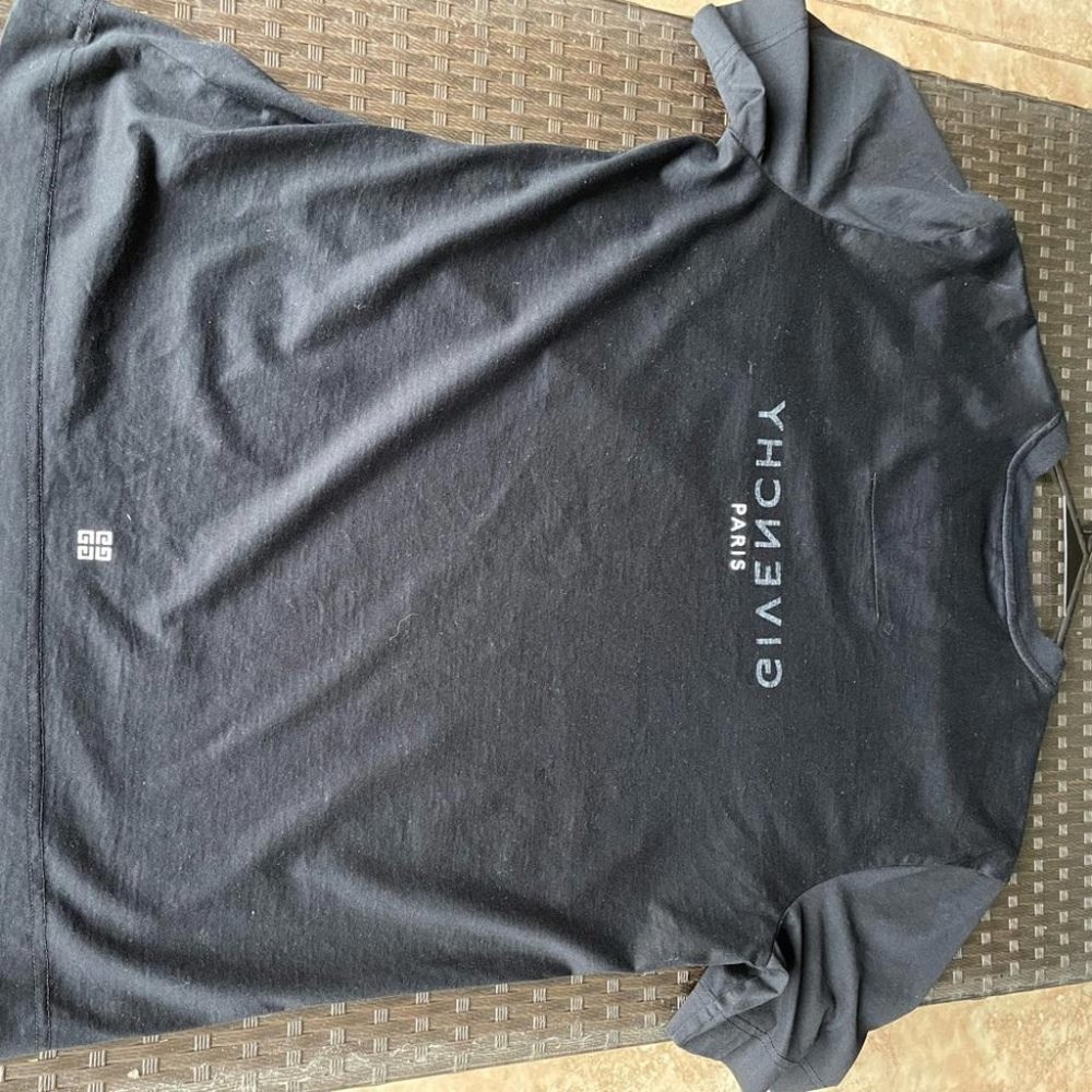 GIVENCHY Reverse Slim Fit T-Shirt In Cotton - Size S - Picture 5 of 8